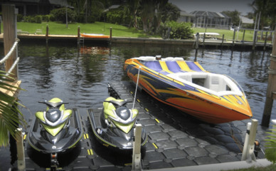 JetDock Combination #2 Floating Boat Lifts
