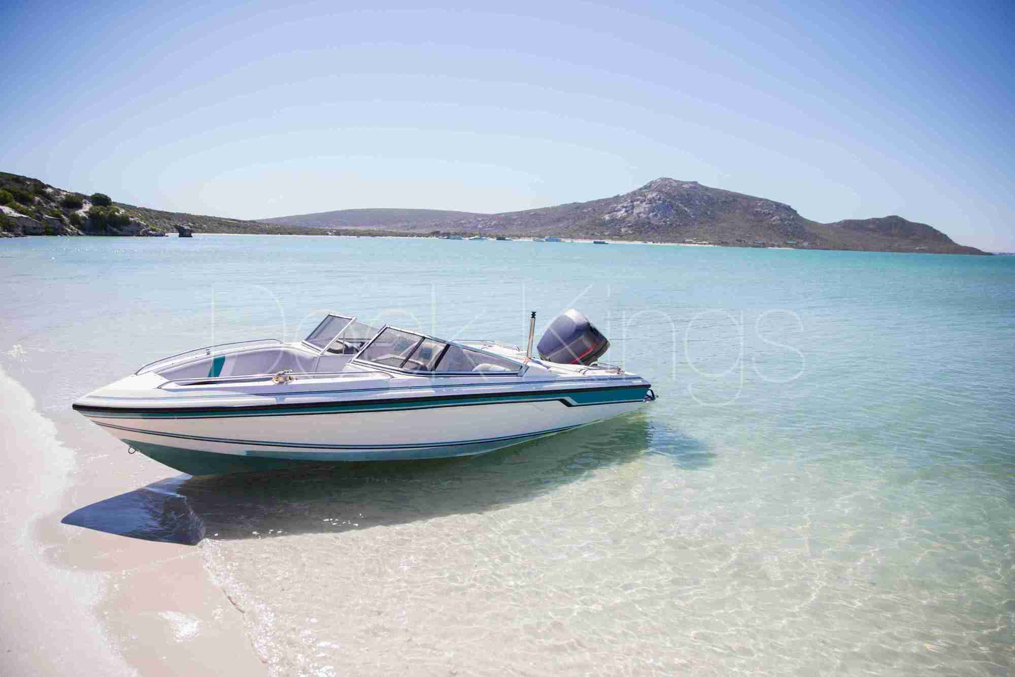 beached boat